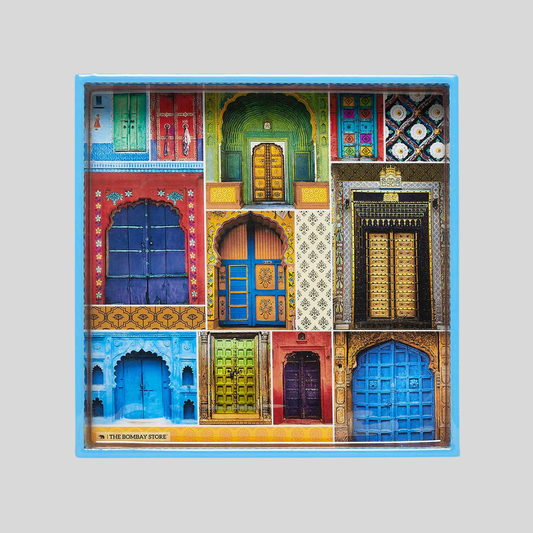 Dwaar Square Enamel Small Tray